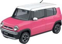Aoshima Bunka Kyozaisha 1/32 The Snap Kit Series Suzuki Hustler Candy Pink
