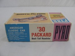 Vintage 1965 Pyro 1/32 Scale 1930 Packard Boat-tail Roadster #C343-125 New