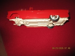 VINTAGE 1963 Monogram 1955 Chevrolet Belair Starbird Kit#PC83~PARTIAL BUILT