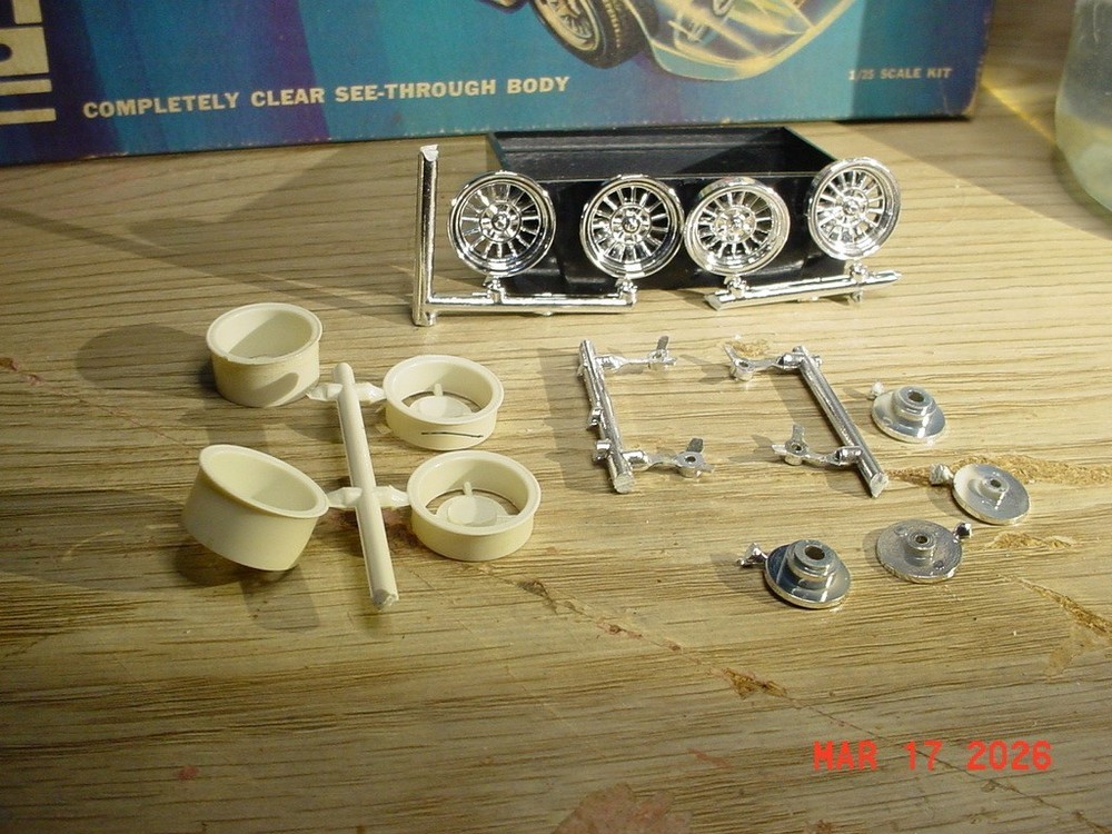 Vintage MPC Ford J Car Parts 1/25 Parts – You Choose