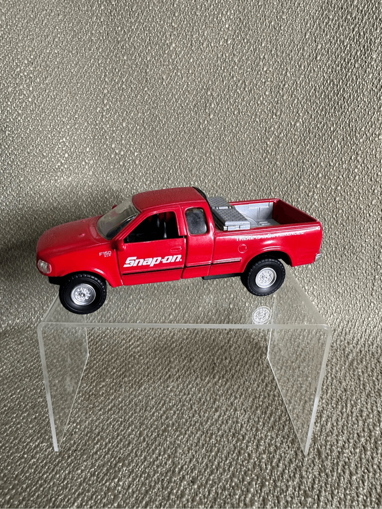 Snap On Ford F-150 Pick Up with Custom Load Die Cast 1:38 Red