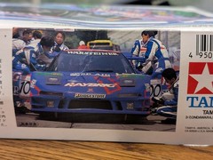 TAMIYA RAYBRIG NSX 1/24 SCALE SPORT CAR SERIES NO. 204 PLASTIC MODEL KIT