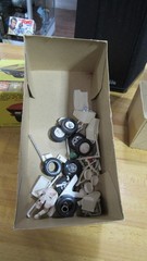 VINTAGE AMT MODEL PARTS BOXES LOT 66 CORSA 65 STINGRAY 34 FORD MISH MOSH LOT