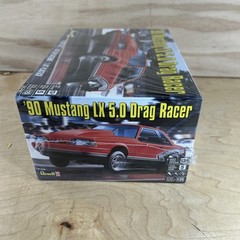 Revell 1990 Ford Mustang LX 5.0 Drag Racer 1:25 Scale Model Car Kit #85-4195 New