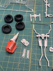 AMT Ertl 1970 Chevrolet Chevelle SS 454 Model Kit 1/25 Scale Partially Assembled