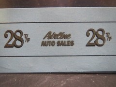 New!! Airline Auto Top Fuel 1/25 Decal from Fremont Racing Specialties