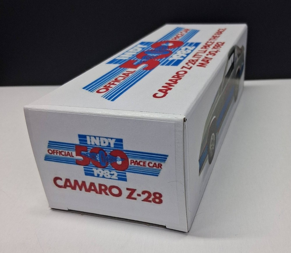 New 1982 Chevy Camaro Z28 Indy 500 Pace Car Custom Promo Model BOX ONLY NO CAR
