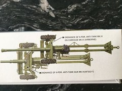 AFV CLUB 1/35 WW II BRITISH AIRBORNE QF 6-POUNDER ANTI-TANK GUN MKIV # 35219 F/S