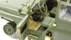 PE Detail Set for scale model UAZ 469 Zvezda 1:35