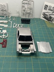 AMT Ertl 1970 Chevrolet Chevelle SS 454 Model Kit 1/25 Scale Partially Assembled