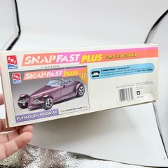 vintage AMT/Ertl Snap Fast Plus Plymouth Prowler model kit.