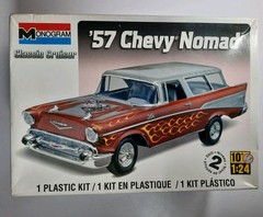 Monogram 1957 Chevy Nomad Classic Cruiser 1:24 Model Kit #85-0883 NEW Open Box