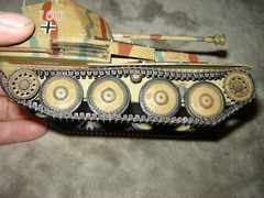 Built German Tank 5-1/2 inches long Well Built & Painted Excellent Cond Nice