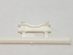 Diamond REO Truck Tractor REAR CROSSMEMBER #46 for 1:25 AMT Model Kit
