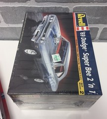 Revell 1:24 ’69 Dodge Super Bee 2’n 1 Plastic Car Model Kit Skill 2 “Sealed” NIB