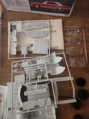 AMT/ERTL Pro Street ’68 Plymouth Road Runner 1:25 Plastic Model Kit Decals 6884