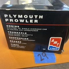 AMT/ERTL PLYMOUTH PROWLER PROMO # 7601 IN BOX