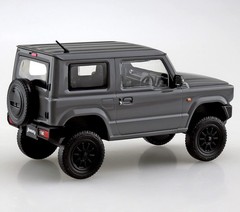 AOSHIMA 1/32 The Snap Kit Series Suzuki Jimny Custom Wheel (Medium Gray) Color-c
