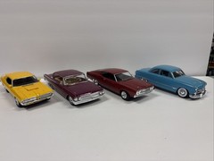 Lot Of 4 BUILT Model Cars NICE Lot#001