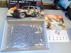 1/35 AK Interactive AK35001 FJ43 SUV with hard top