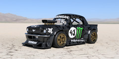 1:25-1:24 Scale Ken Block Hoonicorn Tooned Racer Resin Printed Kit