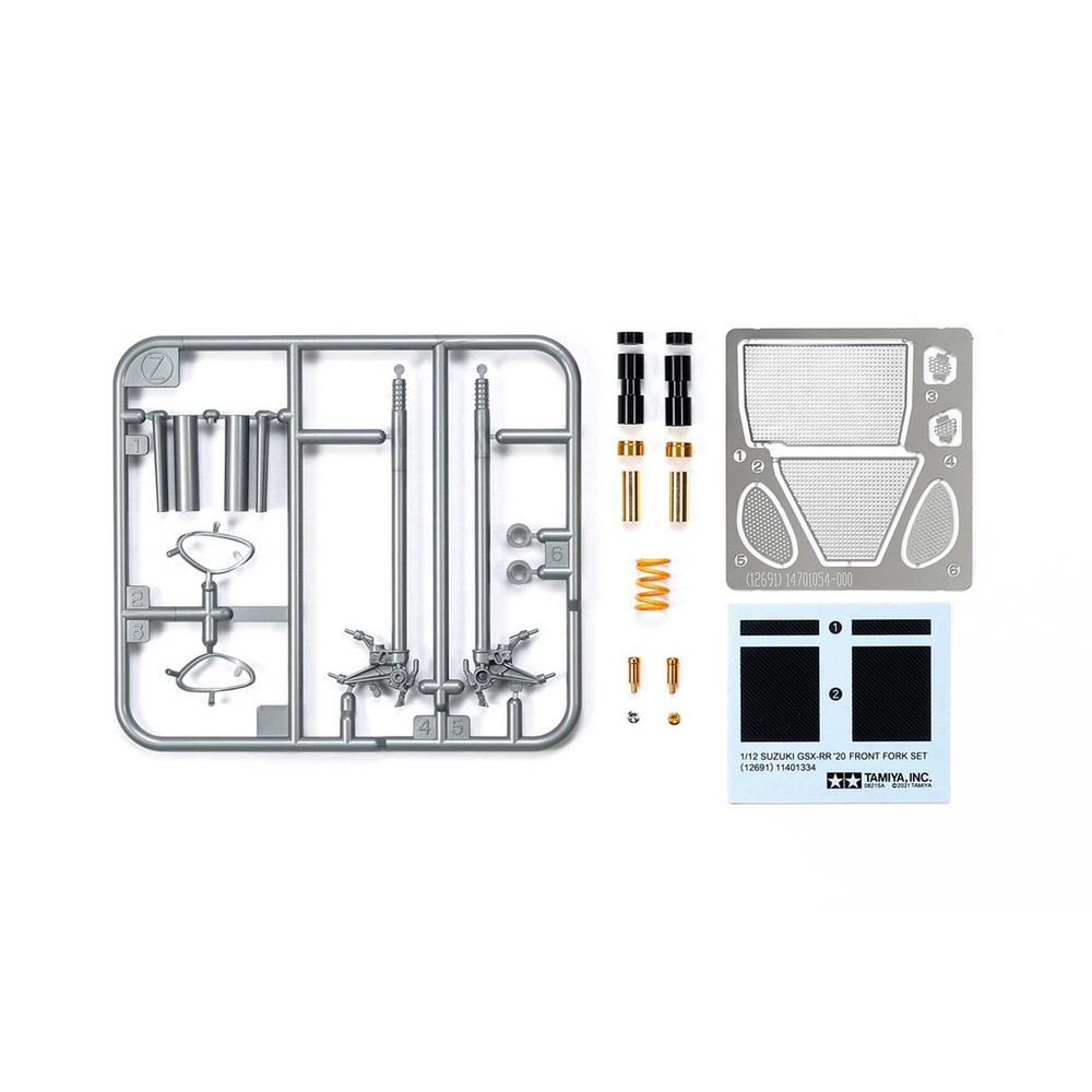 Tamiya 1/12 Suzuki GSX RR ’20 Front Fork Set TAM12691 Plastic Accessories Car
