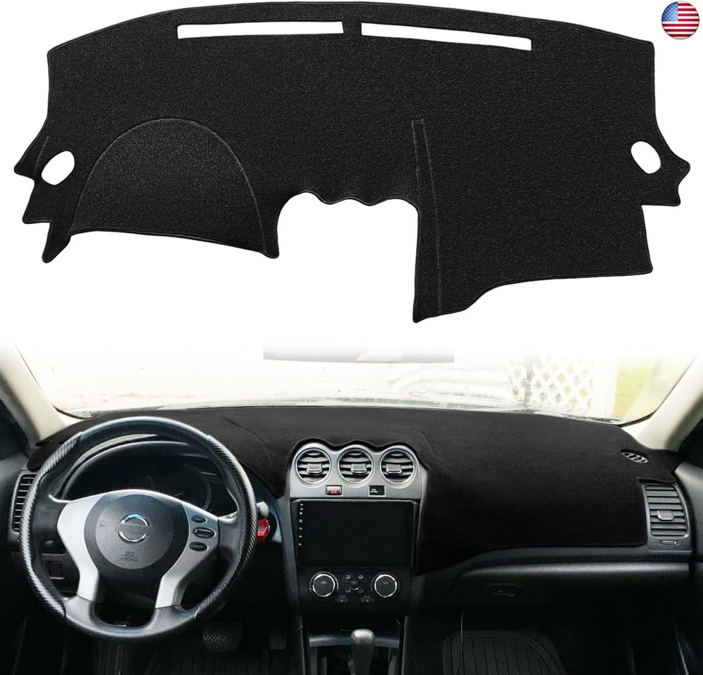 Yiz Dashboard Cover Dash Cover Mat Carpet Pad Custom Fit for Nissan Altima 2007