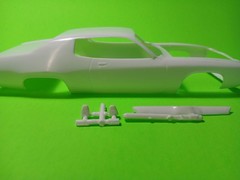 Body Mirrors Valance 74 1974 Plymouth Road Runner 440 1/25 MPC