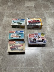 Vintage Model Lot Junkyard Lot With Boxes Lot Clean Mustang Funny Car Chevy