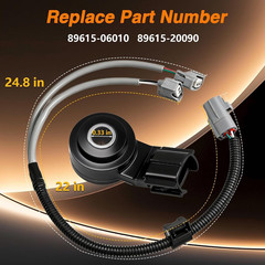 Knock Sensor and Harness Kit Compatible with Toyota 4Runner Avalon Camry Corolla
