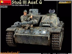 MINIART 35335 1/35 Scale StuG III Ausf. G Feb 1943 Alkett Prod. Interior Kit