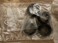 Revell 57 Chevy Bel Air custom/restomod wheels/tire set