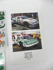 Blue Ridge #25 Kodiak 4 Piece 1991-93 Ken Schrader 1/24 Nascar decals
