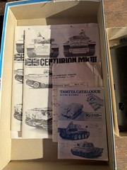 TAMIYA BRITISH ARMY CENTURION MK III 1/35 SCALE Motorized Made In Japan