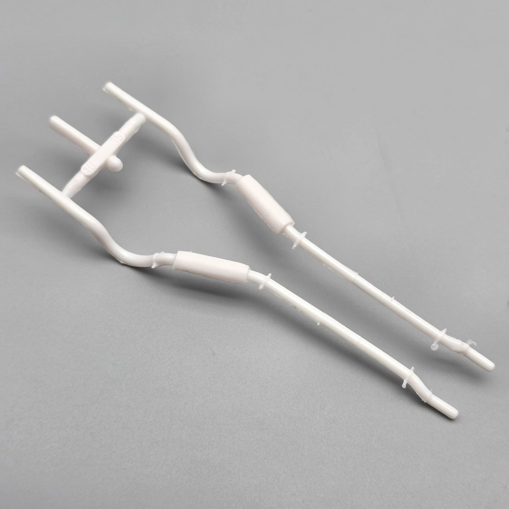 AMT 1/25 1971 71 Ford Mustang Mach 1 Parts Kitbash Exhaust Pipes Mufflers