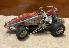 Ready Built 6-1/2” Midget Racer Plastic Model – Junkyard