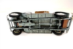 Vintage HUBLEY 1930 PACKARD ROADSTER Metal Model Kit 860k-500 BUILT Partial Box