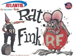 Ed Big Daddy Roth Rat Fink Model Kit Atlantis Models