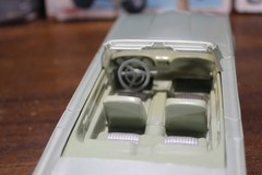 AMT 1962 Ford Thunderbird Roadster Friction Promo Silver Moss 1/25