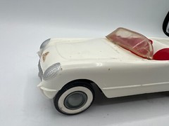 VINTAGE PMC WHITE 1953 OR 1954 CHEVROLET CORVETTE CONVERTIBLE DEALER PROMO CAR