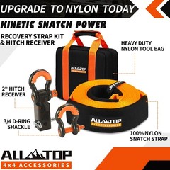 Durable Nylon Recovery Kit with 35,000lb Strength: Complete SUV Solution