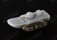 Army Tank Unpainted 1/700 IJN Amphibious Armament (4 set) [1PE, 4Resin parts]