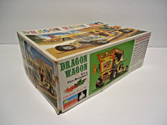 DRAGON WAGON TOM DANIEL SHOW ROD MODEL KIT MONOGRAM VINTAGE 1969 RARE