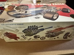 MPC 1/25 Scale Model Kit Dan Gurney’s Olsonite Eagle #6026 Sealed Grand Prix Dad