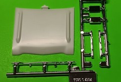 Revell 68 1968 Dodge Dart GTS 1/25 440 Magnum Hood Chrome Trim Lip Vent 85-4217