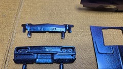 1968 Dodge Charger R/T PAINTED BODY SHELL & MORE 1:25 Revell NEW Model PARTS