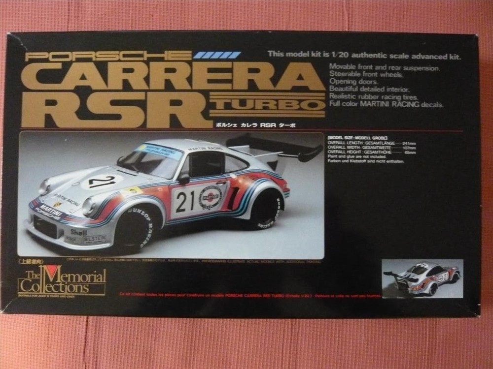 Union model 1/20 Porsche Carrera RSR Turbo Collectables 17+