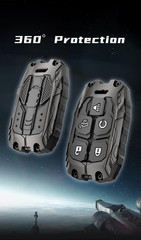 Heavy Key Fob Cover Case Protector for GMC, Keychain, Accessories for 2023 2022