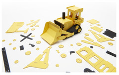 Bulldozer. CC-K3. Aozora Car Craft Models. Fold & Join. Glue & Paint Not Reqd