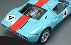 Ford GT40 Classic Custom Built Metal Model 1 18 Hot Rod 24 Race Promo Car 12